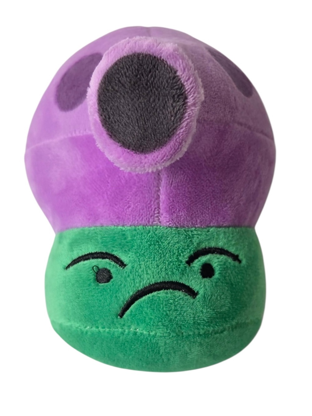 Plants vs Zombies Peashooter Plush Purple Variant Suction Cup Window Hanging Toy